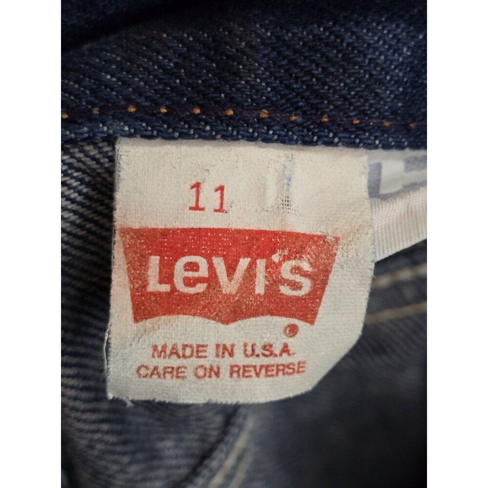 Vintage Levi's Orange Tab High Waist Mom Jeans Made USA Juniors 11 Actual 28x31 - Picture 5 of 13